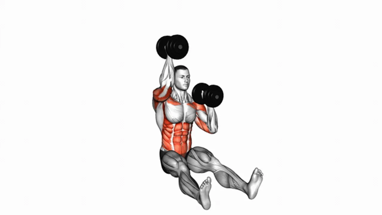 Dumbbell Alternate Z Press