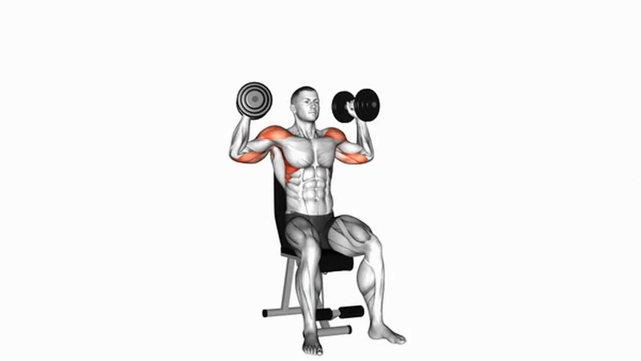 What are the benefits of the Dumbbell Arnold Press? Image