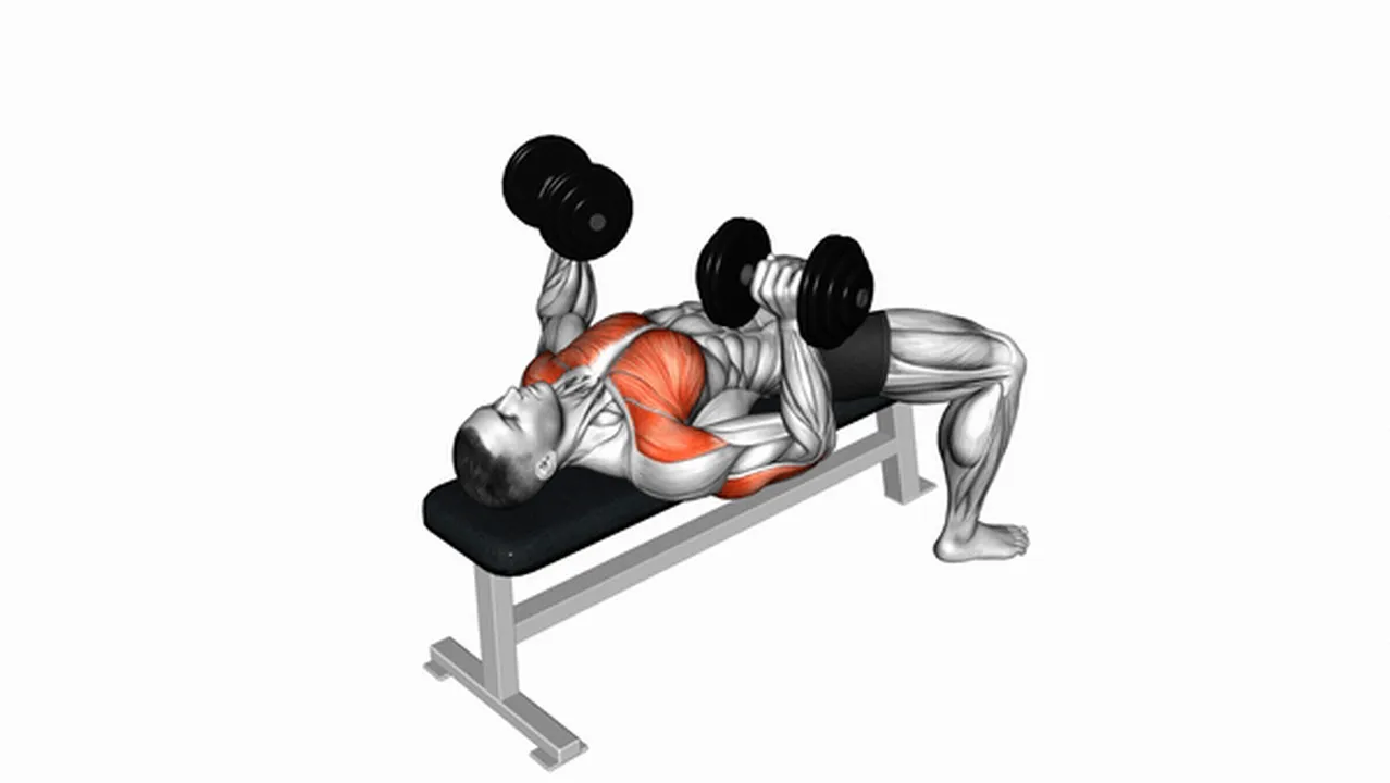 What are the benefits of the Dumbbell Bench Press? Image