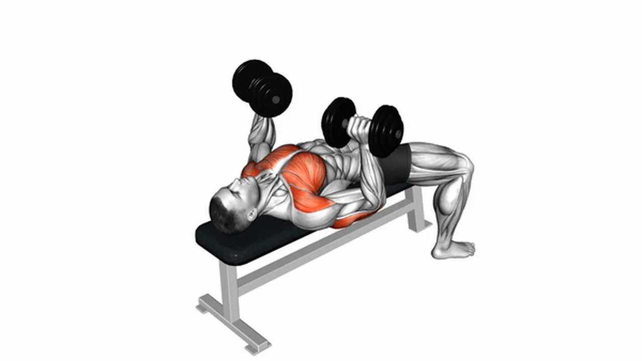 How to do a Dumbbell Bench Press? Image