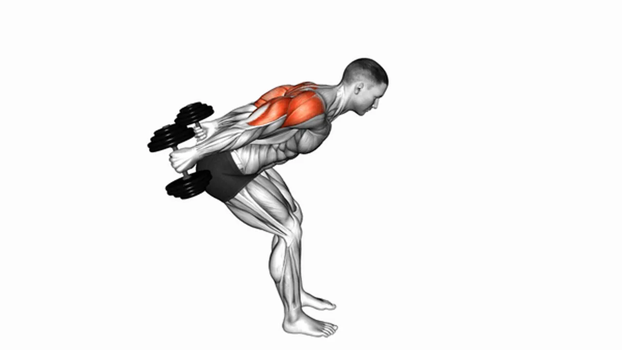 How to do Dumbbell Bent Over Reverse Raises? Image