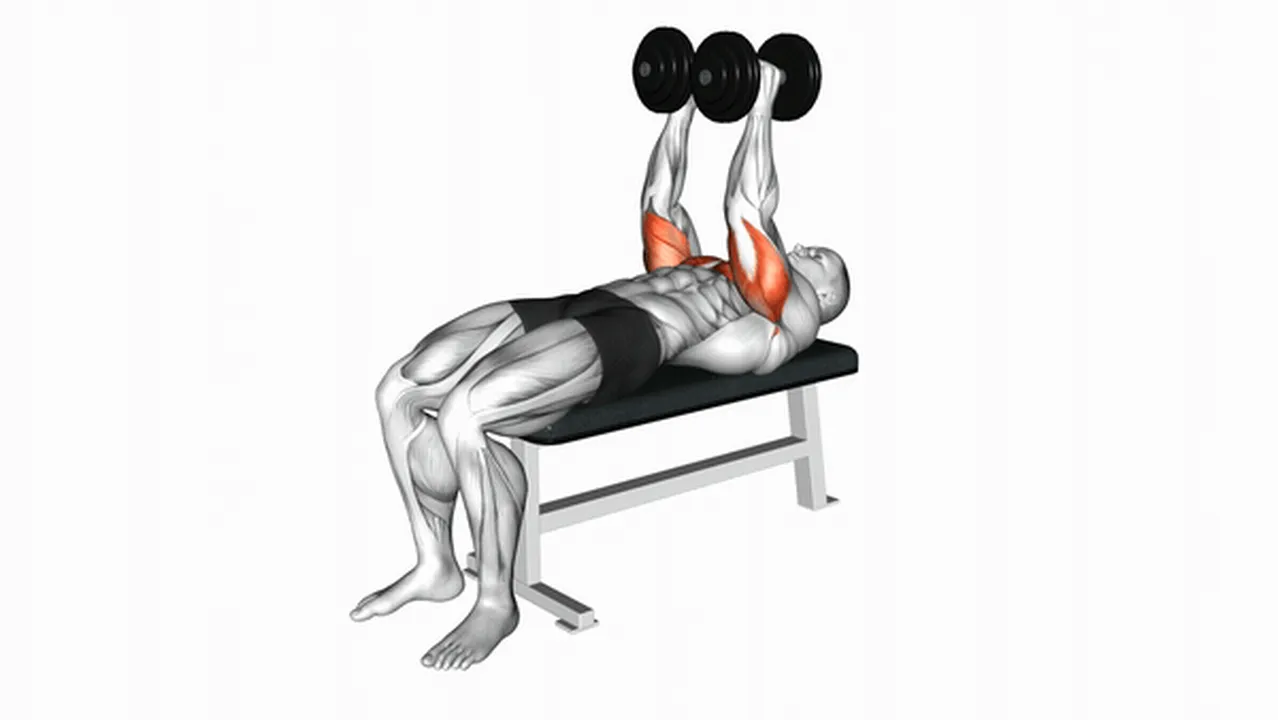 How to do Dumbbell Close Grip Press? Image