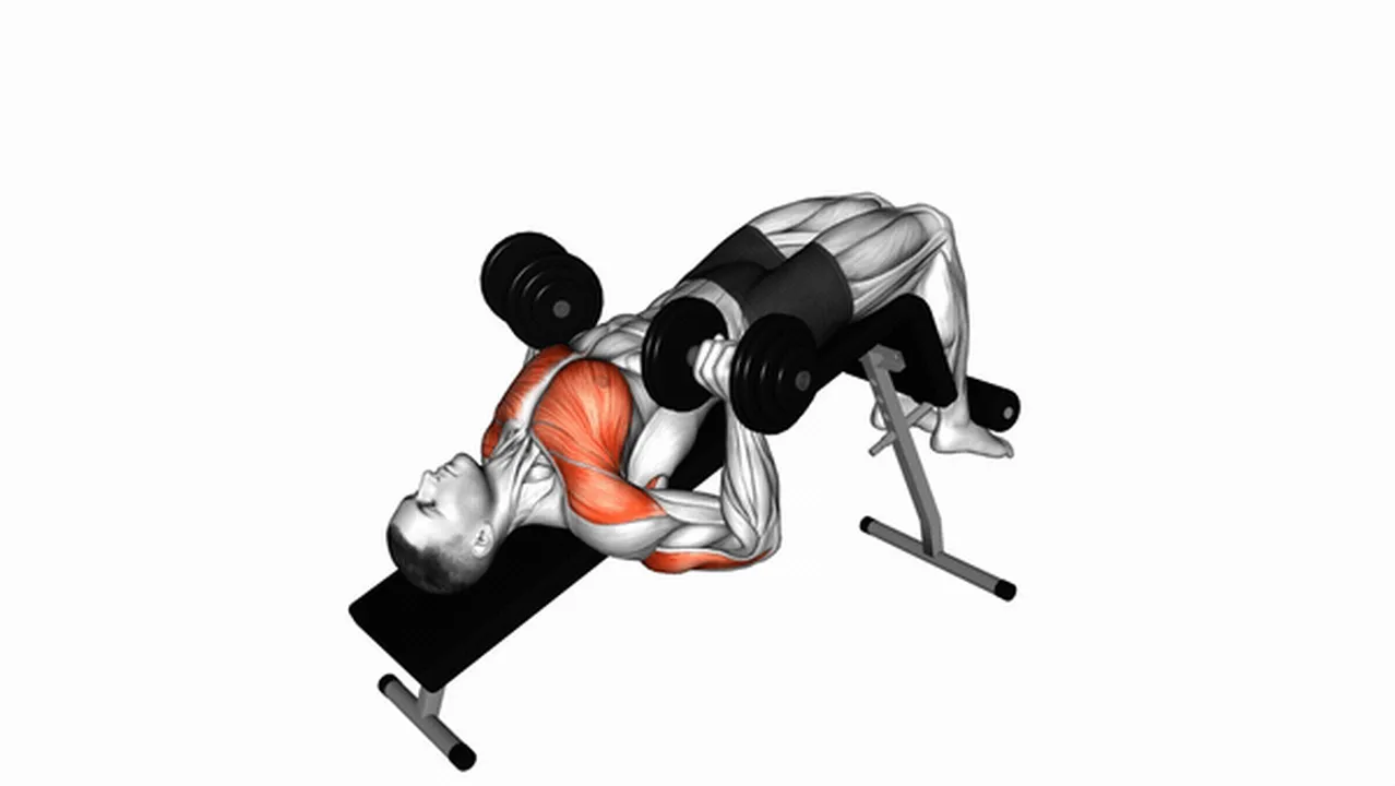 What are the benefits of the Dumbbell Decline Bench Press? Image