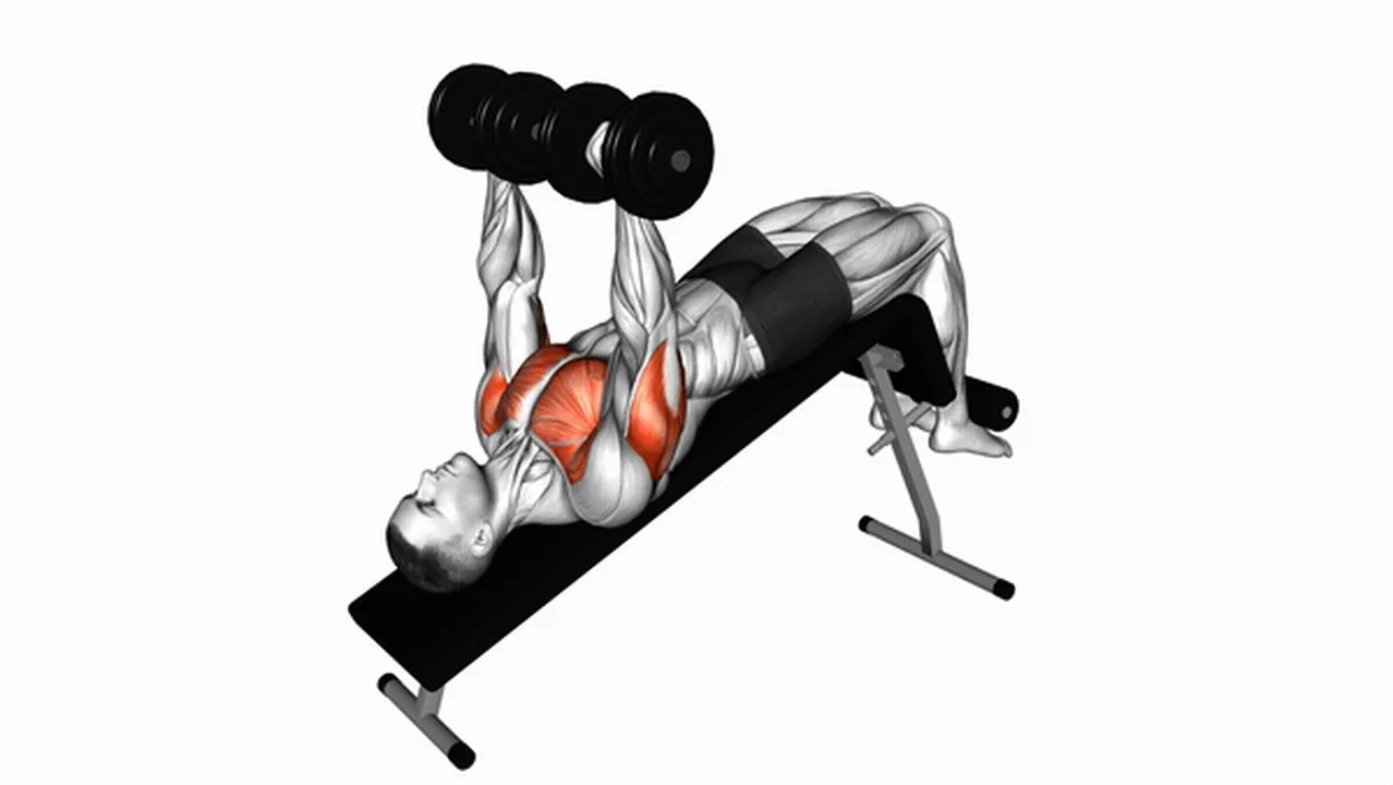 How to do the Dumbbell Decline Bench Press? Image