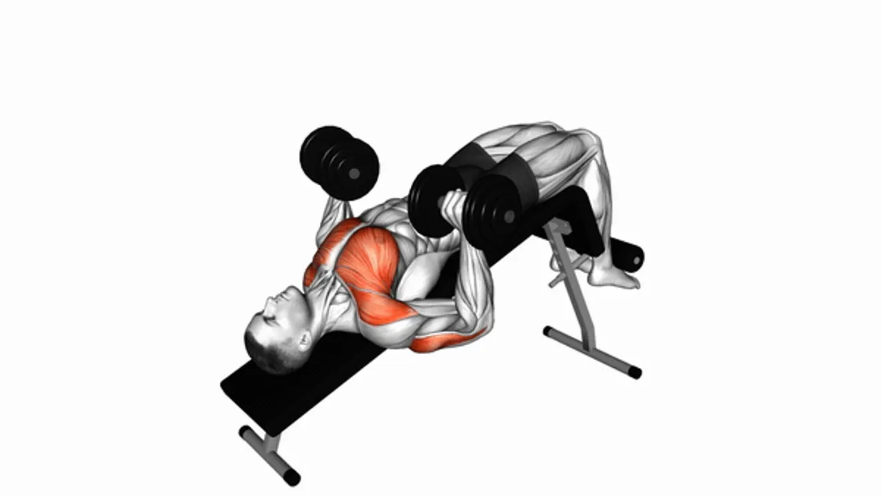 Dumbbell Decline Bench Press