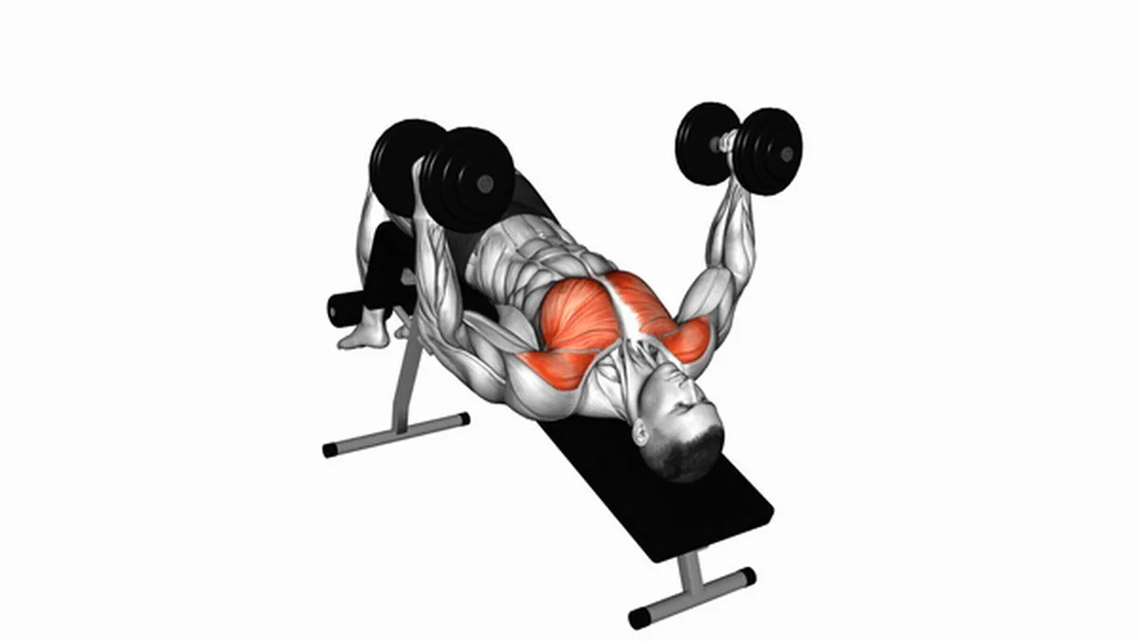 What are the benefits of Dumbbell Decline Fly? Image