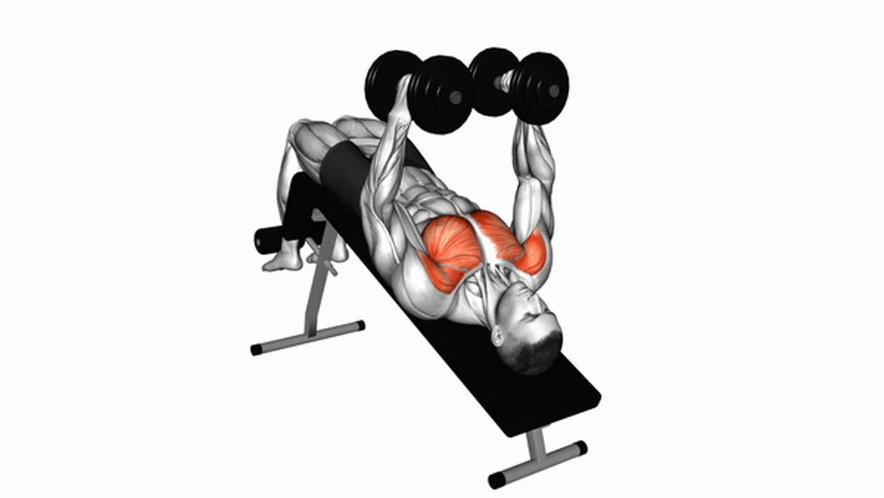 How to do Dumbbell Decline Fly? Image