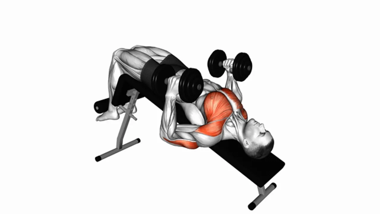 Dumbbell Decline Hammer Press