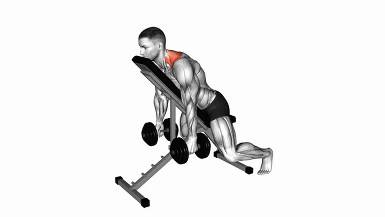 What are the benefits of the Dumbbell Decline Shrug? Image