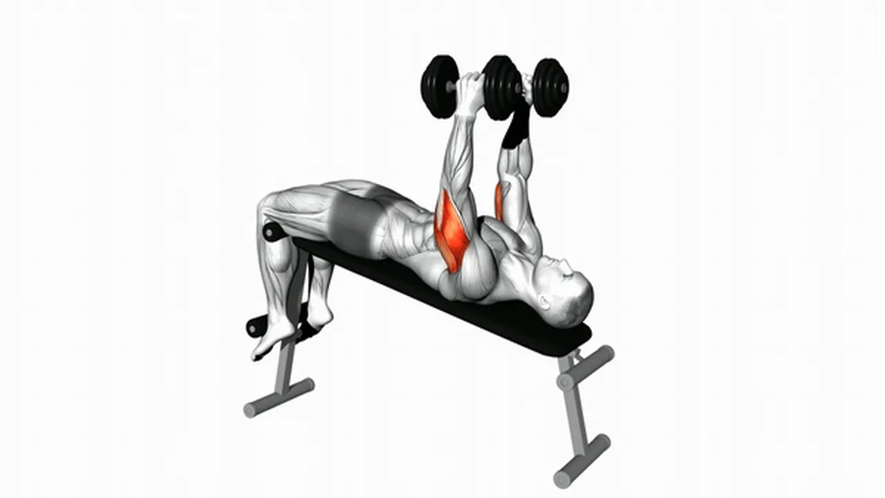 What are the benefits of Dumbbell Decline Triceps Extensions? Image