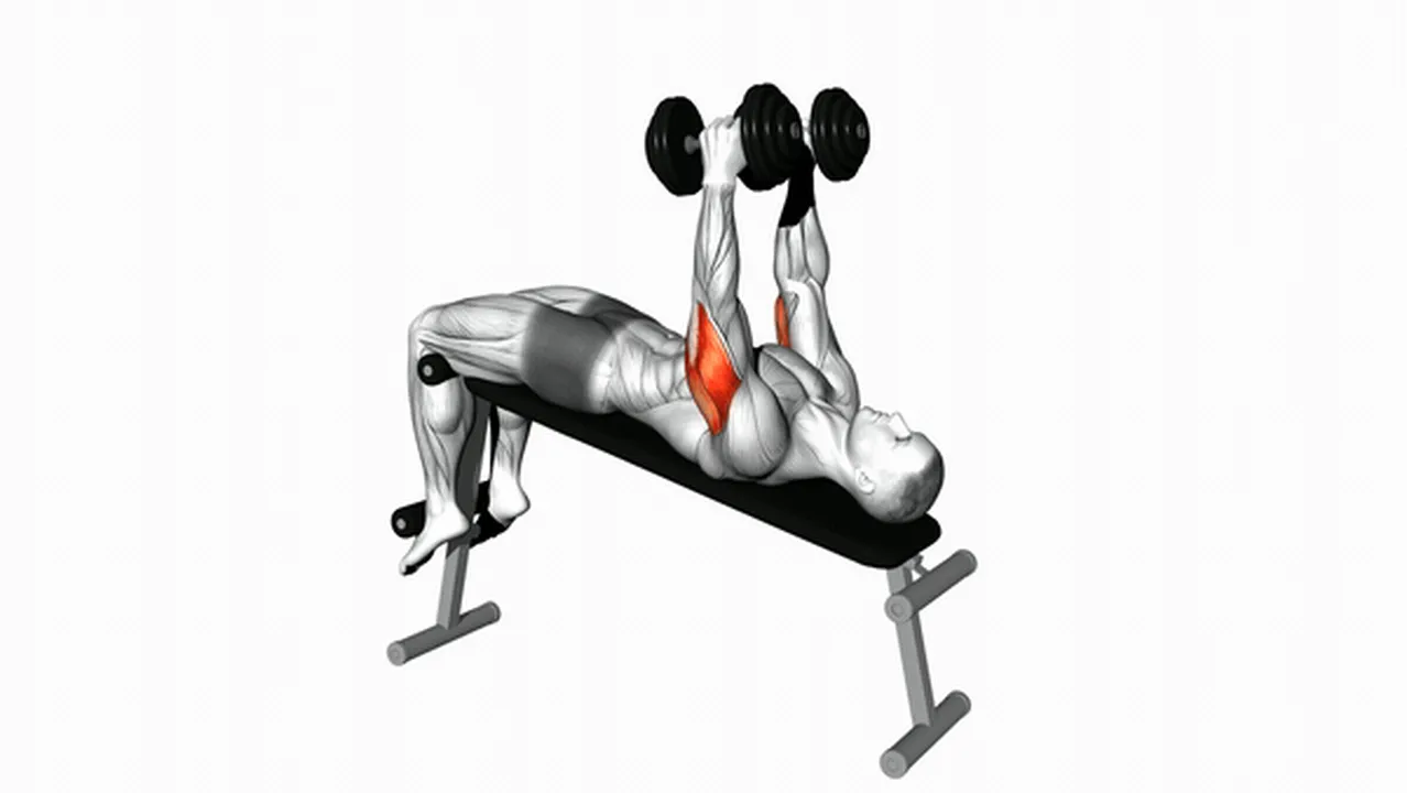 Common mistakes during Dumbbell Decline Triceps Extensions Image