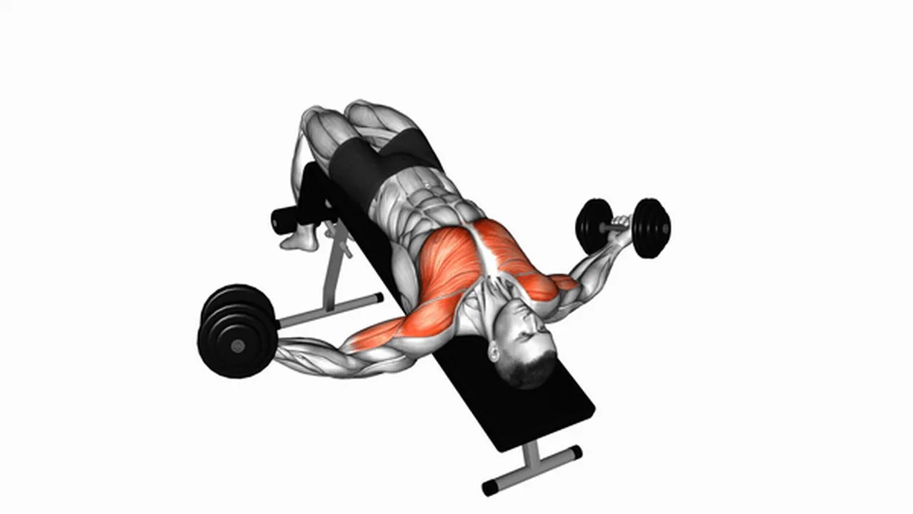 Common mistakes during Dumbbell Decline Twist Fly Image