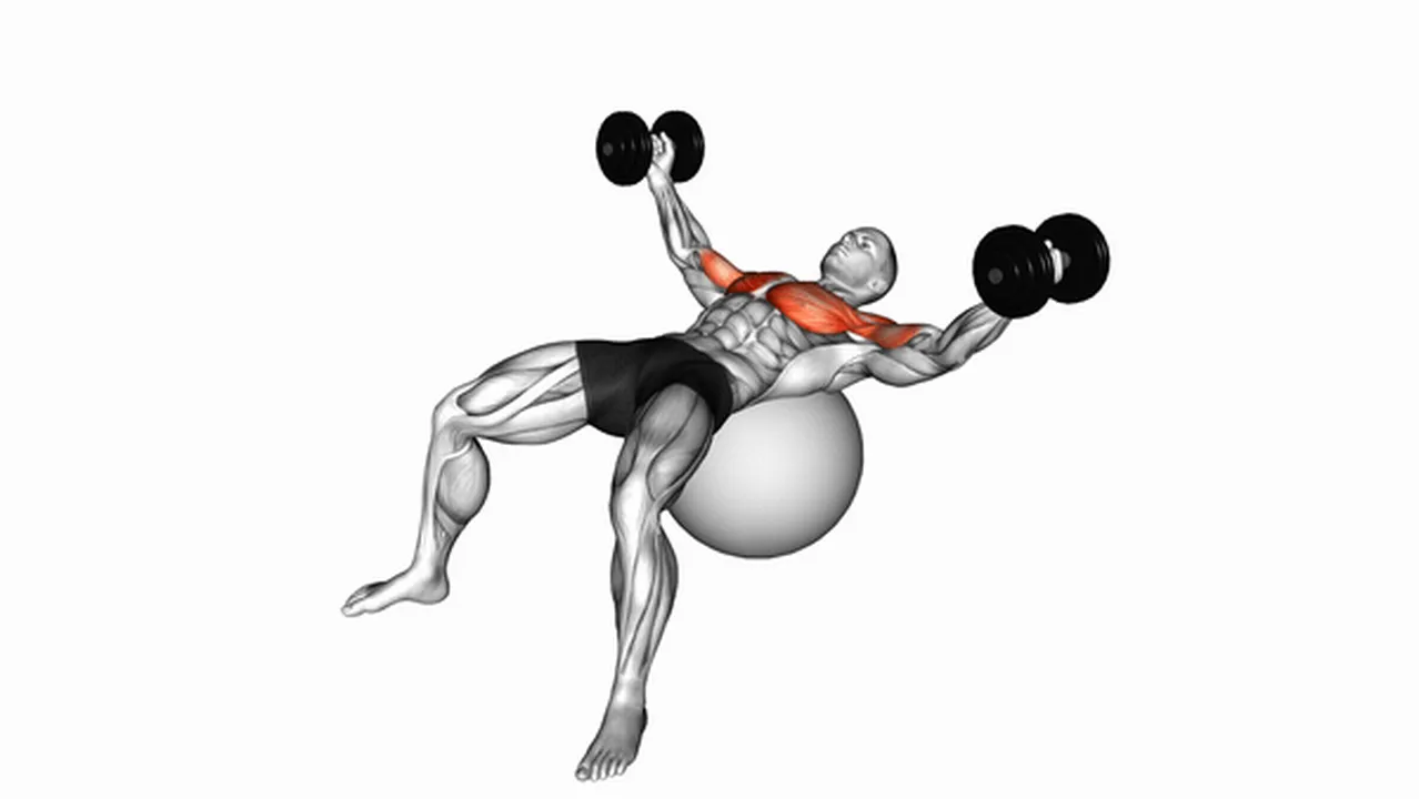 What are the benefits of Dumbbell Fly on Exercise Ball? Image