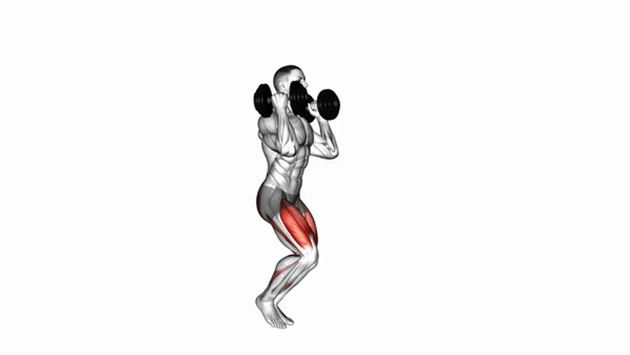 How to do Dumbbell Front Rack Lunges? Image