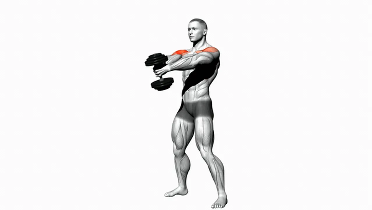 How to do Dumbbell Front Raises? Image