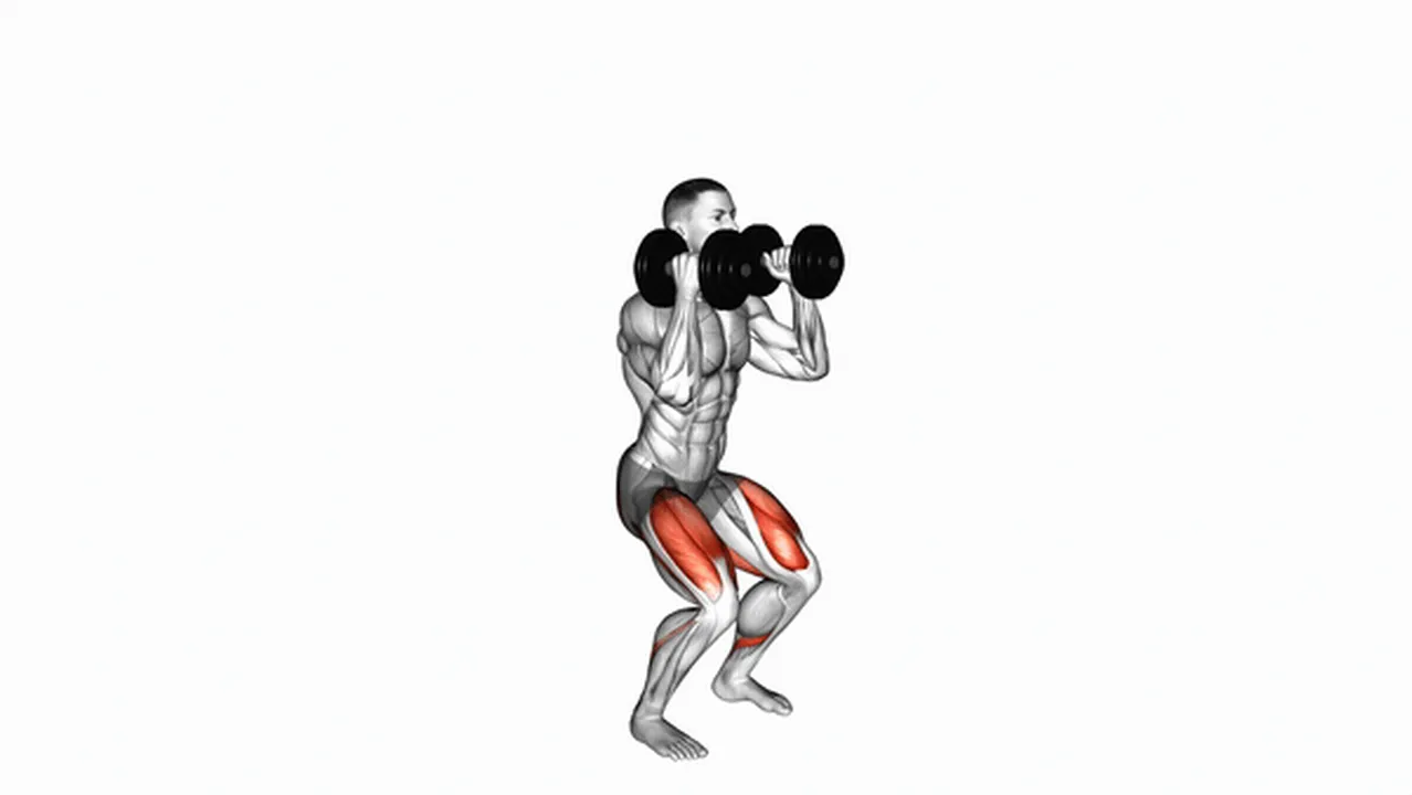 What are the benefits of dumbbell front squats? Image