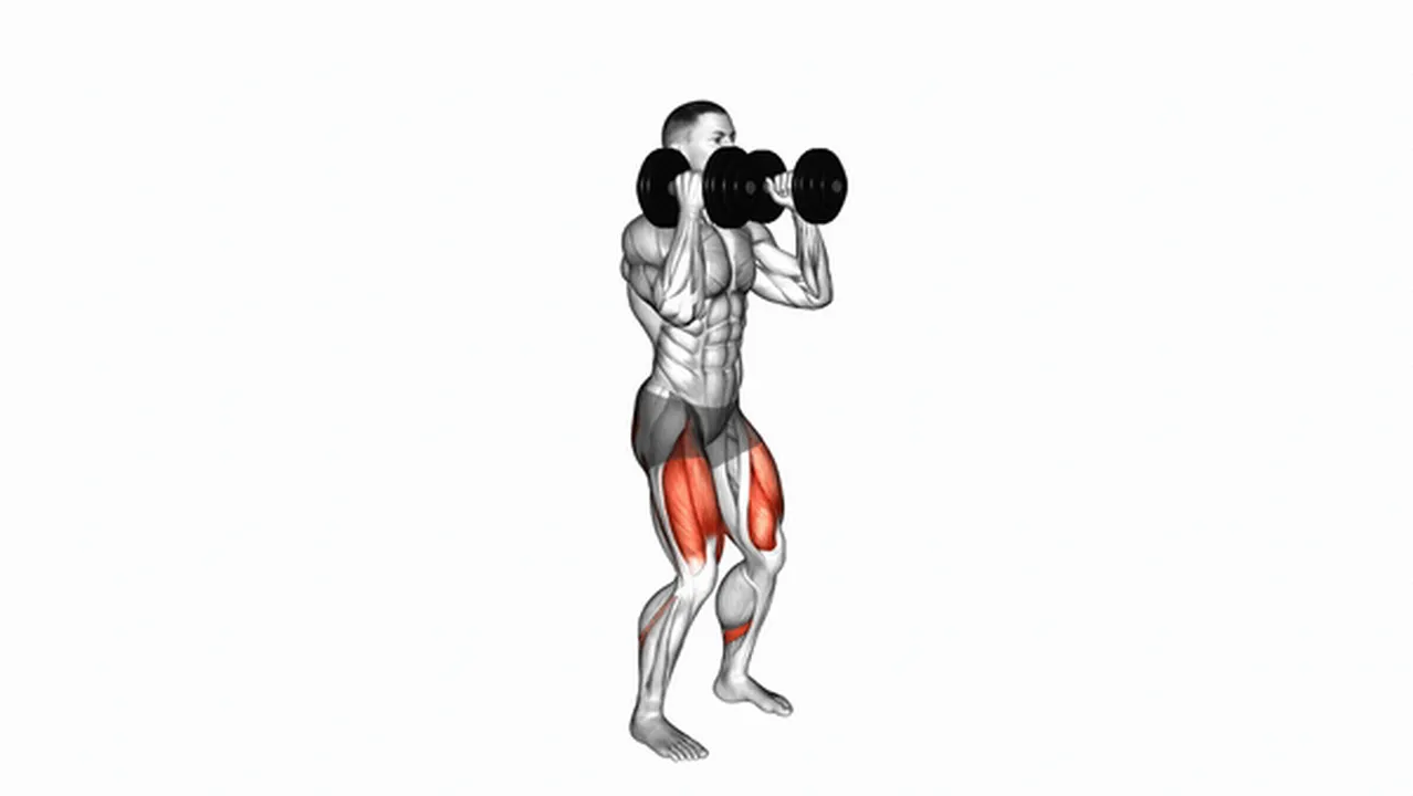 Common mistakes during dumbbell front squats Image