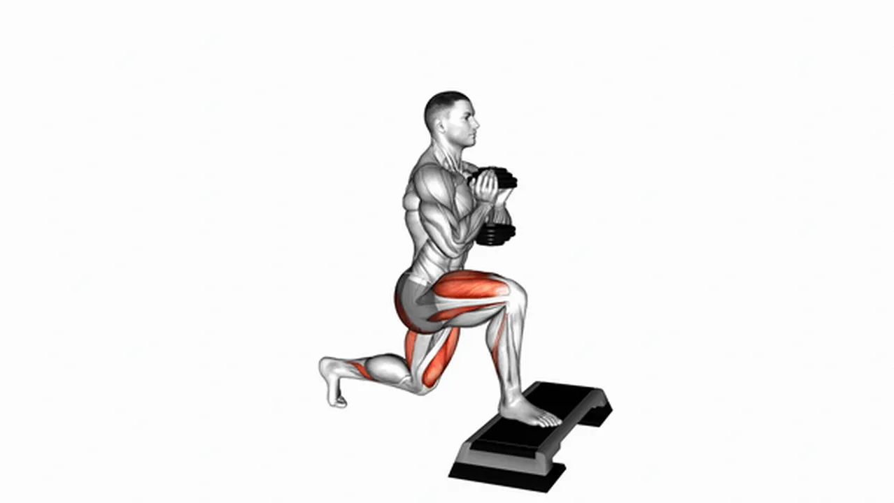 Common variations of Dumbbell Goblet Split Squat Image