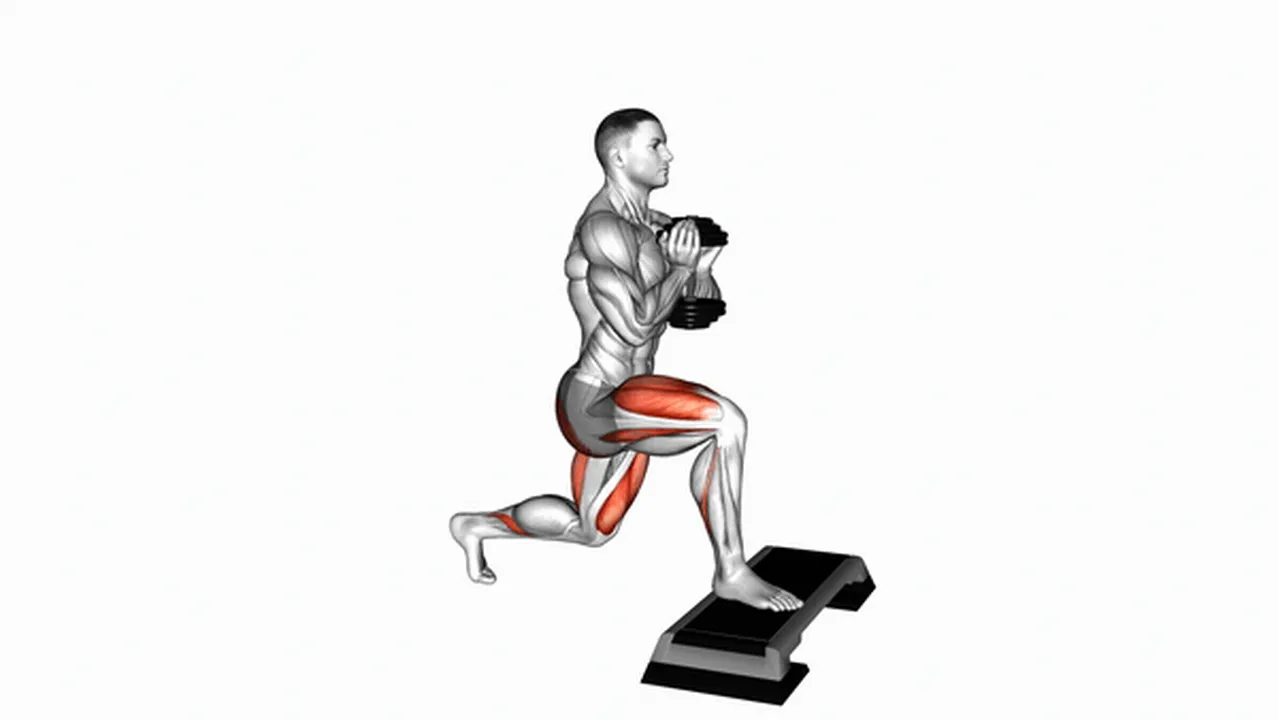 Common mistakes during Dumbbell Goblet Split Squat with Front Foot Elevated Image