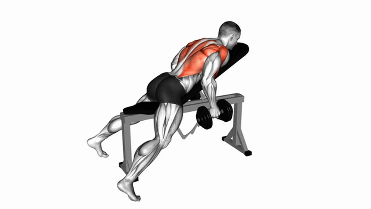 What are the benefits of the Dumbbell Hammer Grip Incline Bench Two Arm Row? Image