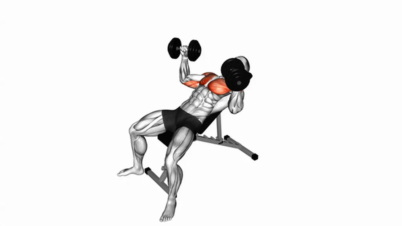 How to do Dumbbell Incline Bench Press? Image