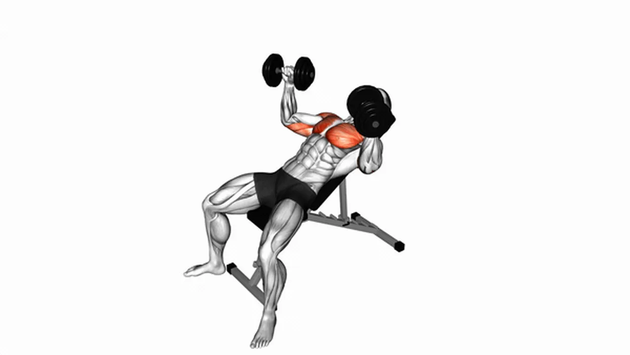 Common Dumbbell Incline Bench Press variations Image