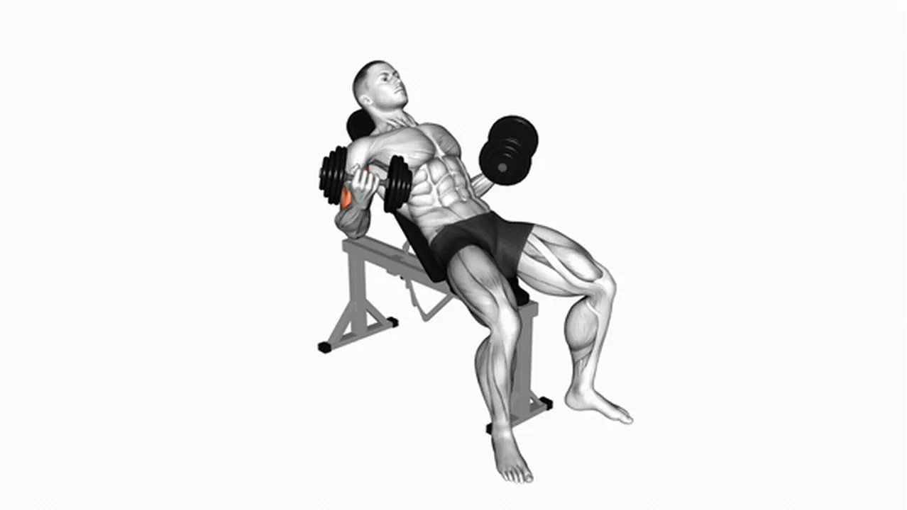 Alternatives to dumbbell incline biceps curls Image