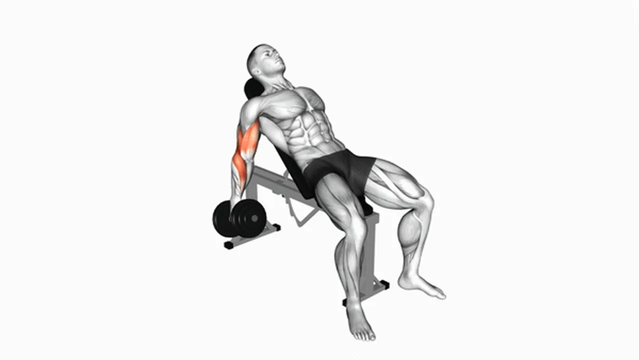 Common mistakes during dumbbell incline biceps curls Image