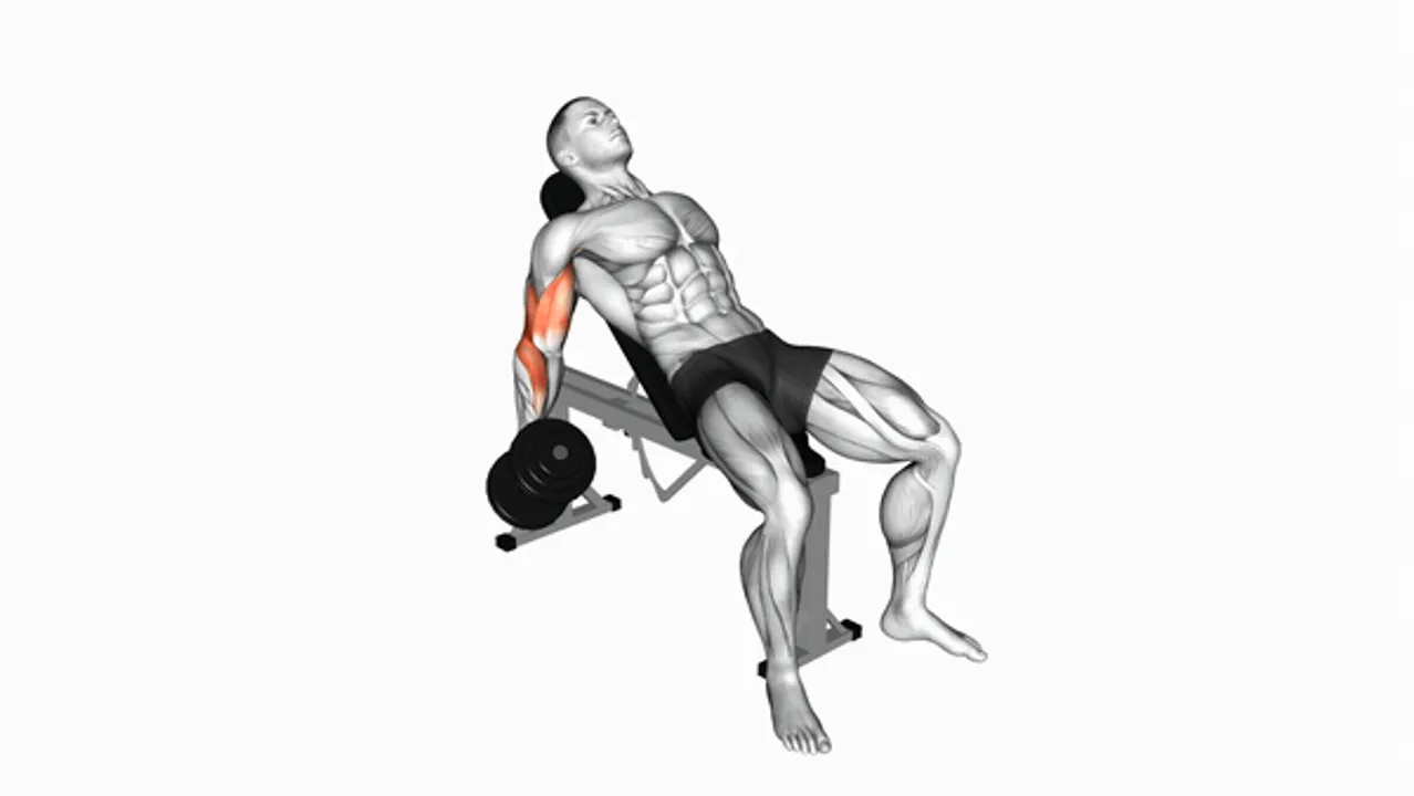 Dumbbell Incline Biceps Curl