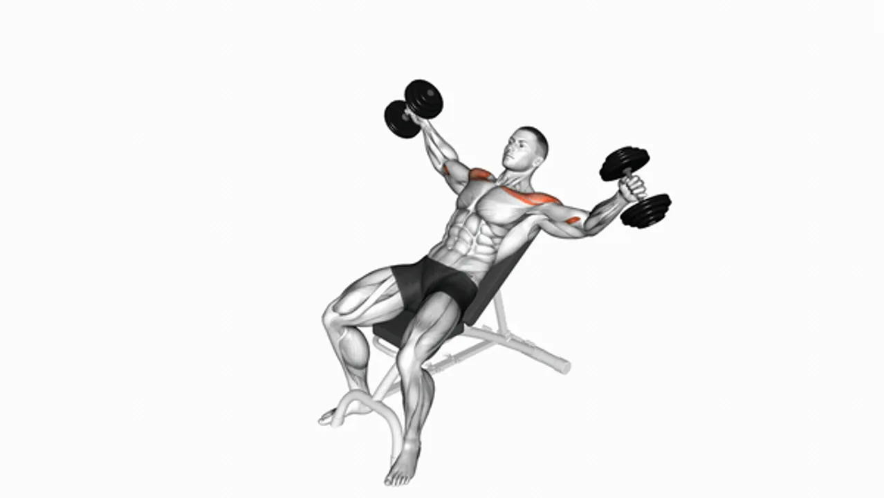 Dumbbell Incline Chest Press