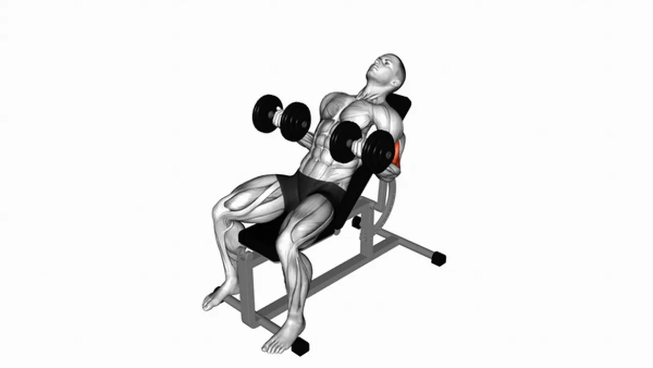 What are the benefits of dumbbell incline curls? Image