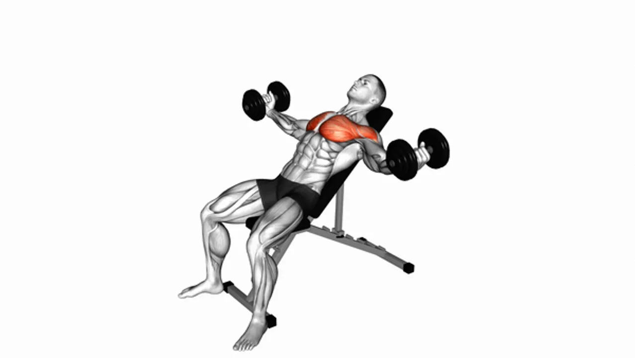 Dumbbell Incline Fly