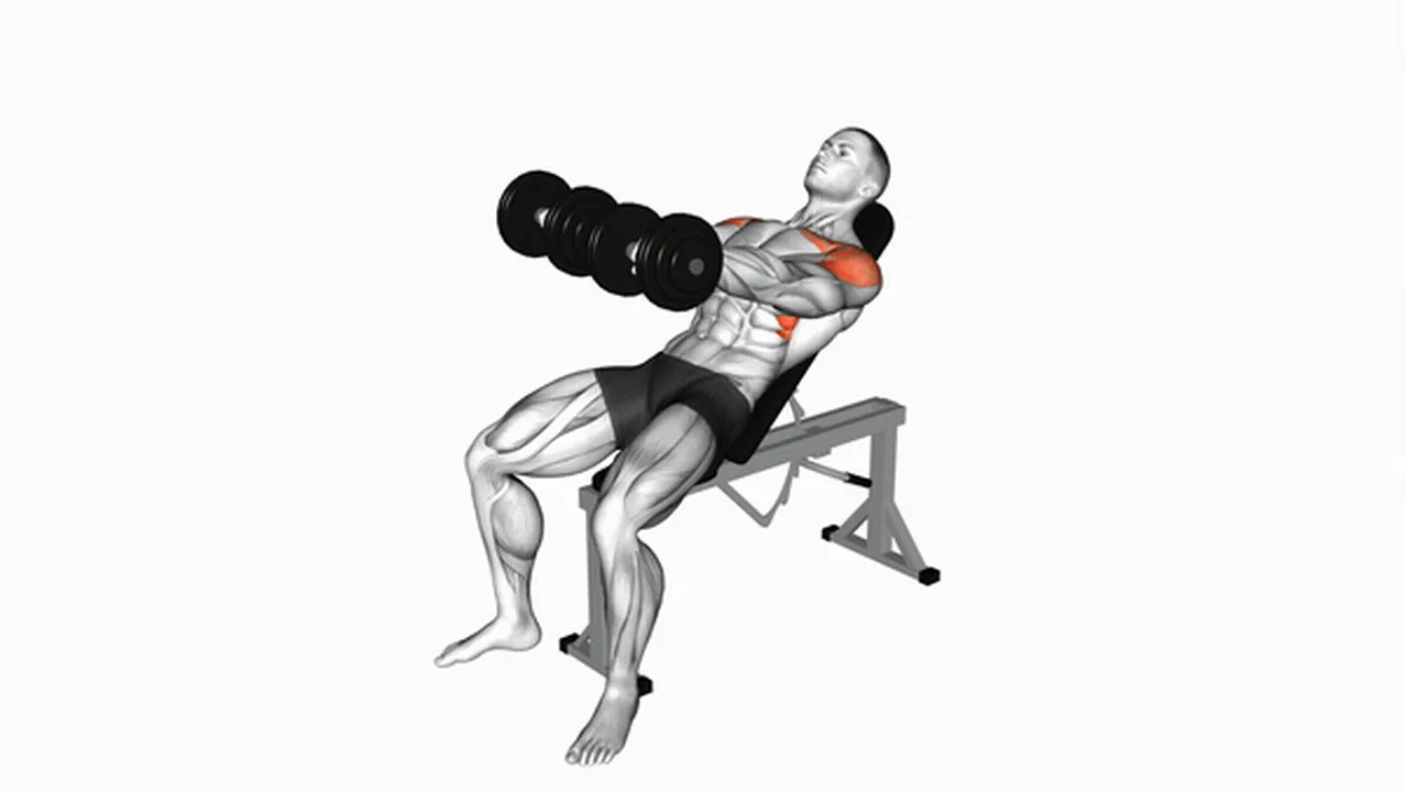 Common Dumbbell Incline Front Raise variations Image