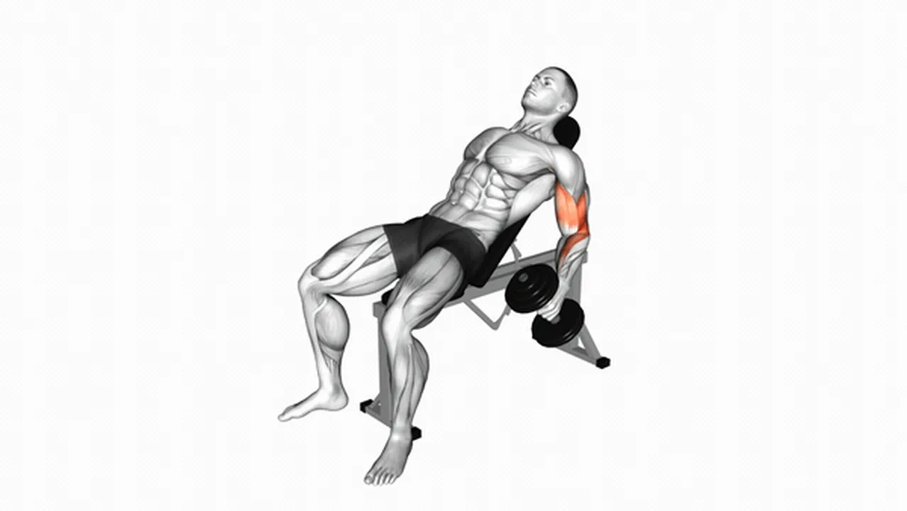 Common dumbbell incline hammer curls variations Image