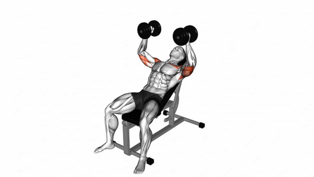 How to do the Dumbbell Incline Hammer Press? Image