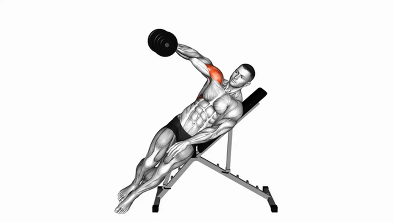 What are the benefits of Dumbbell Incline One Arm Lateral Raises? Image