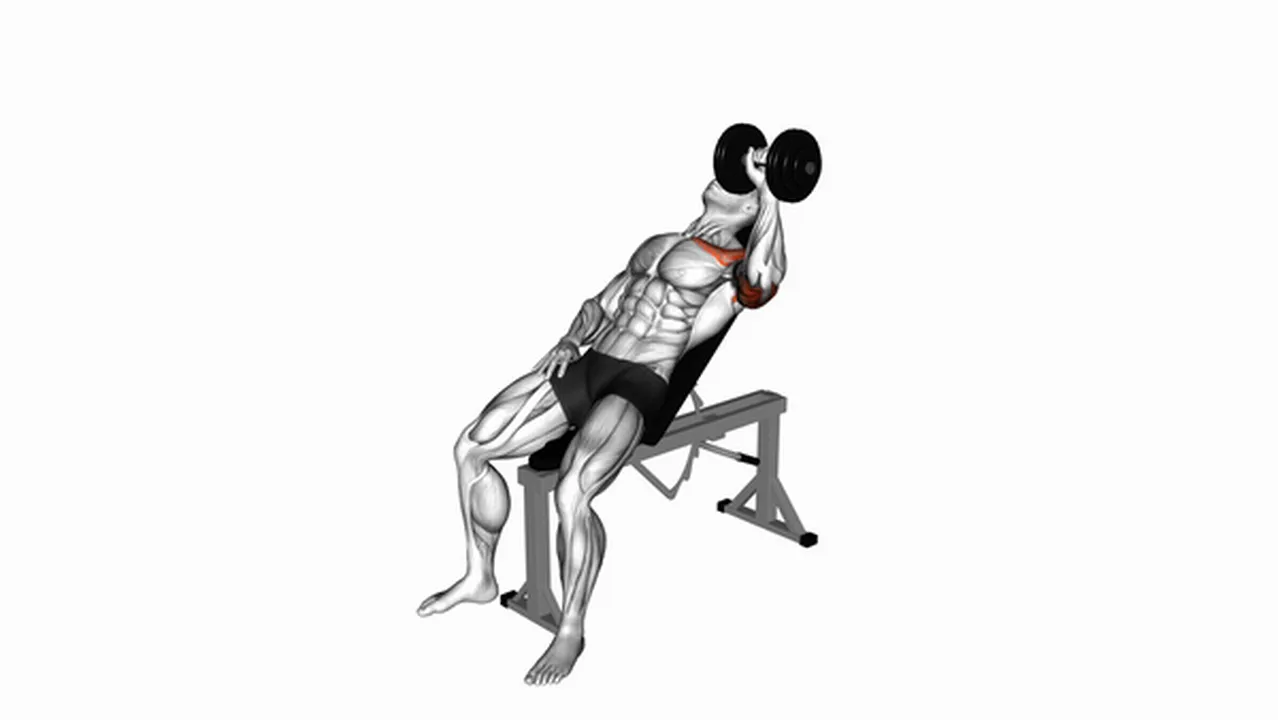 What are the benefits of the Dumbbell Incline One Arm Press? Image