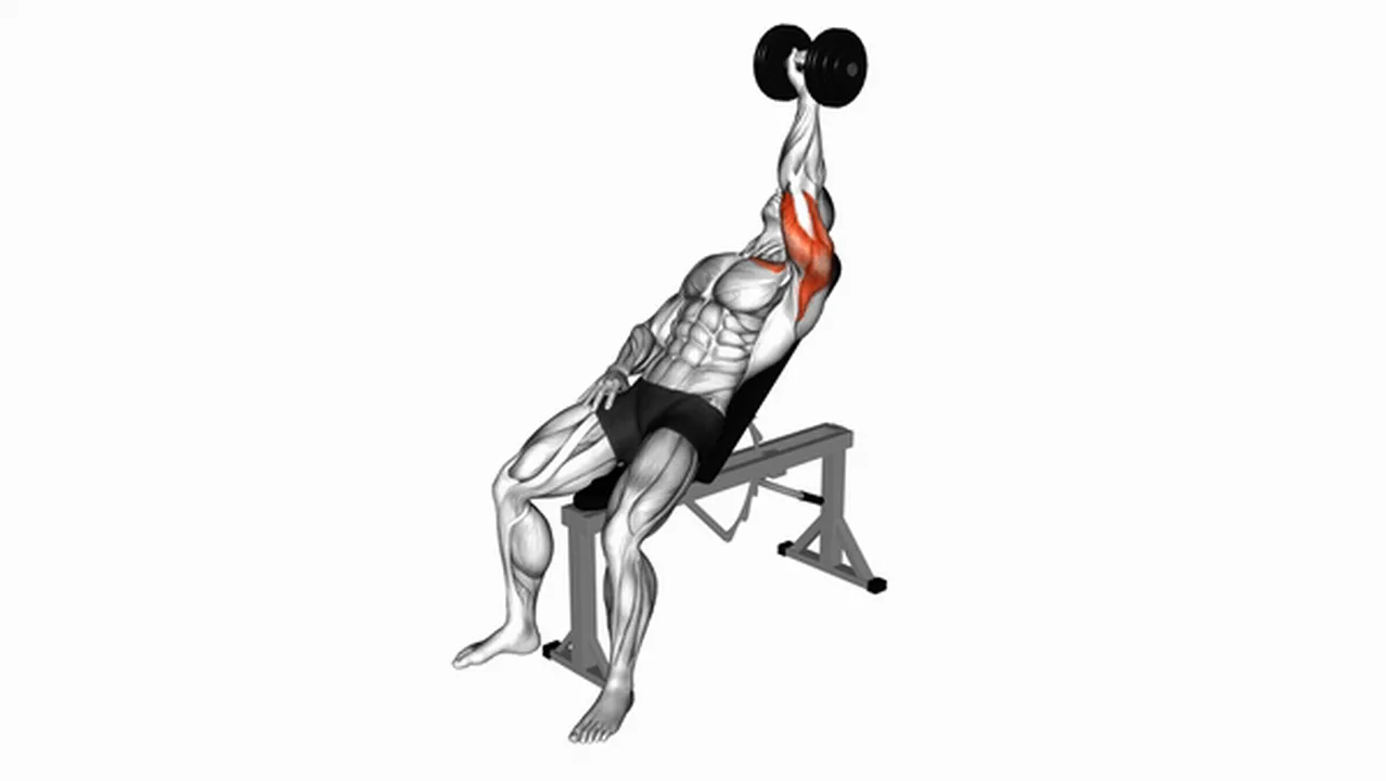 Common Dumbbell Incline One Arm Press variations Image