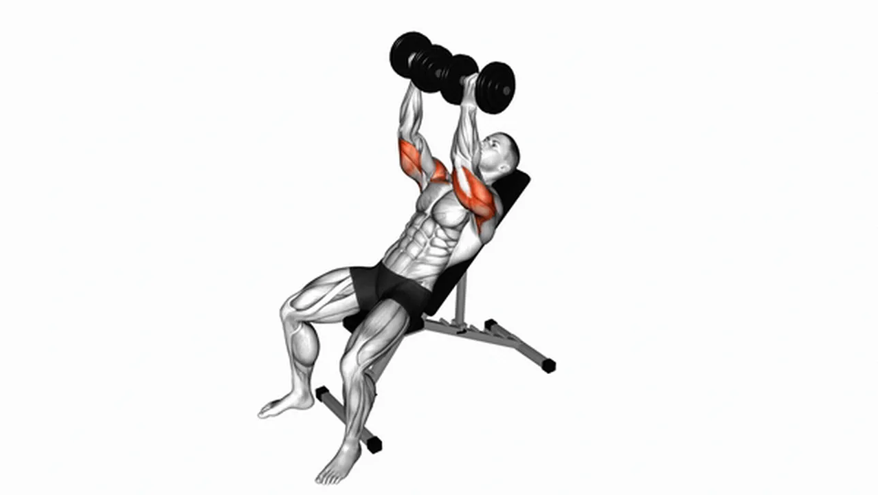 What are the benefits of the Dumbbell Incline Palm-in Press? Image