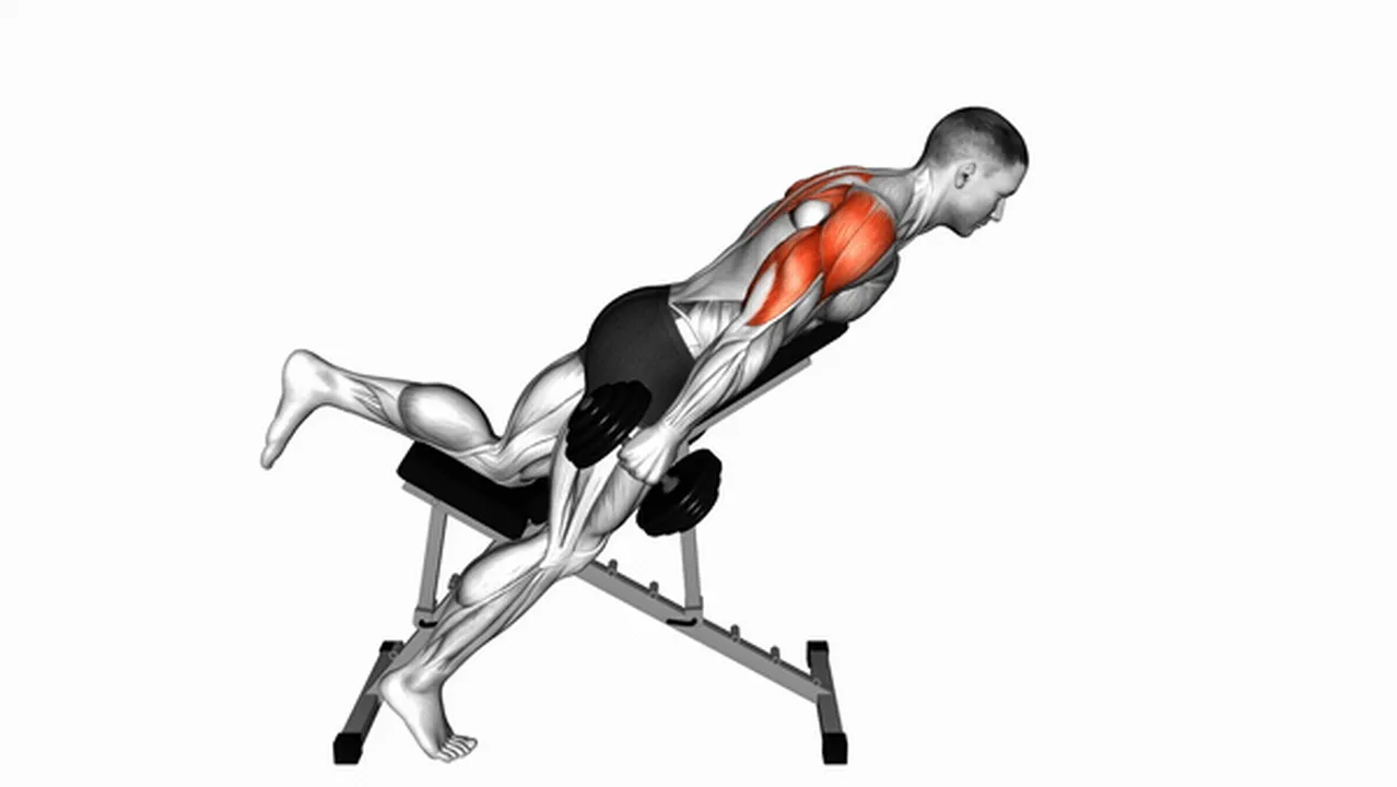 What are the benefits of dumbbell incline reverse raises? Image