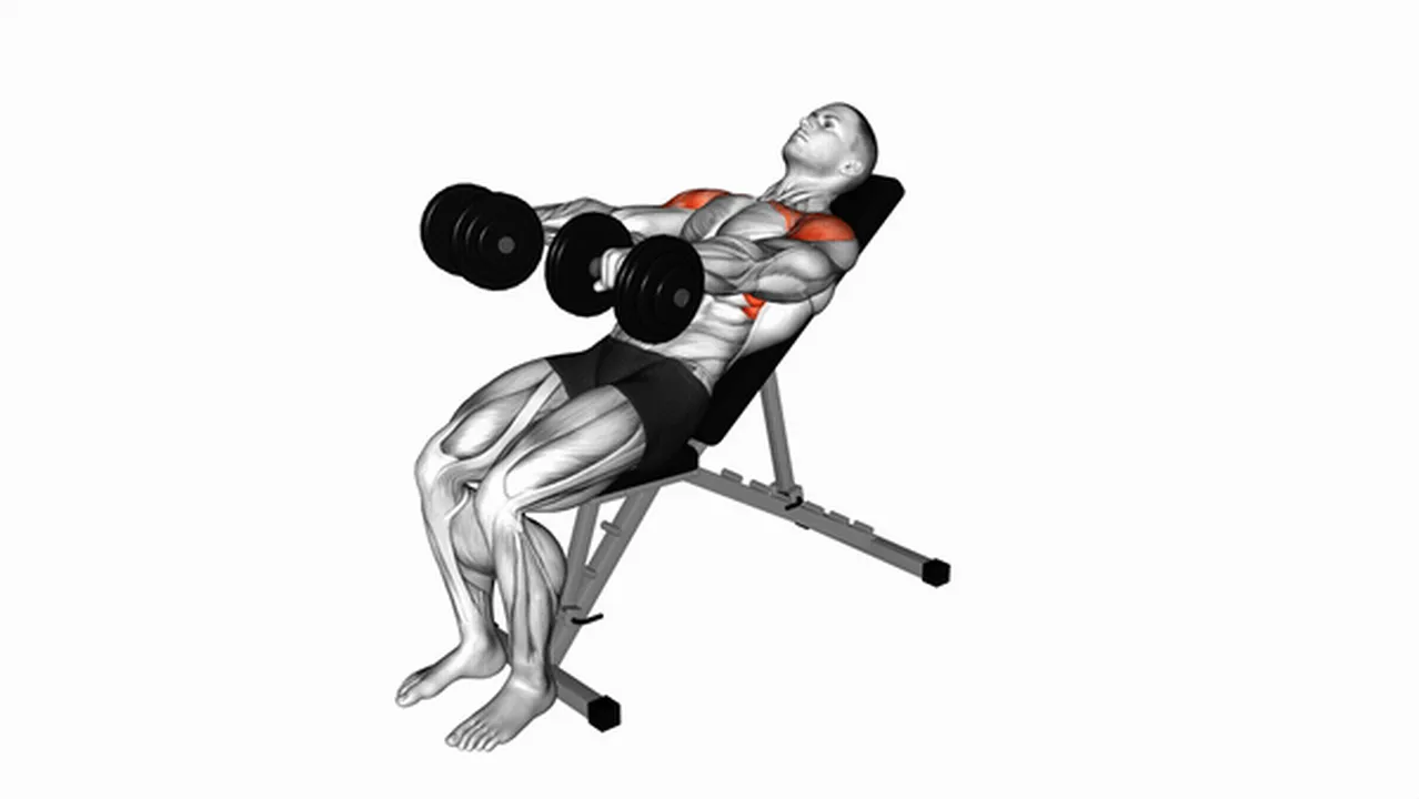 Common variations of dumbbell incline shoulder raises Image