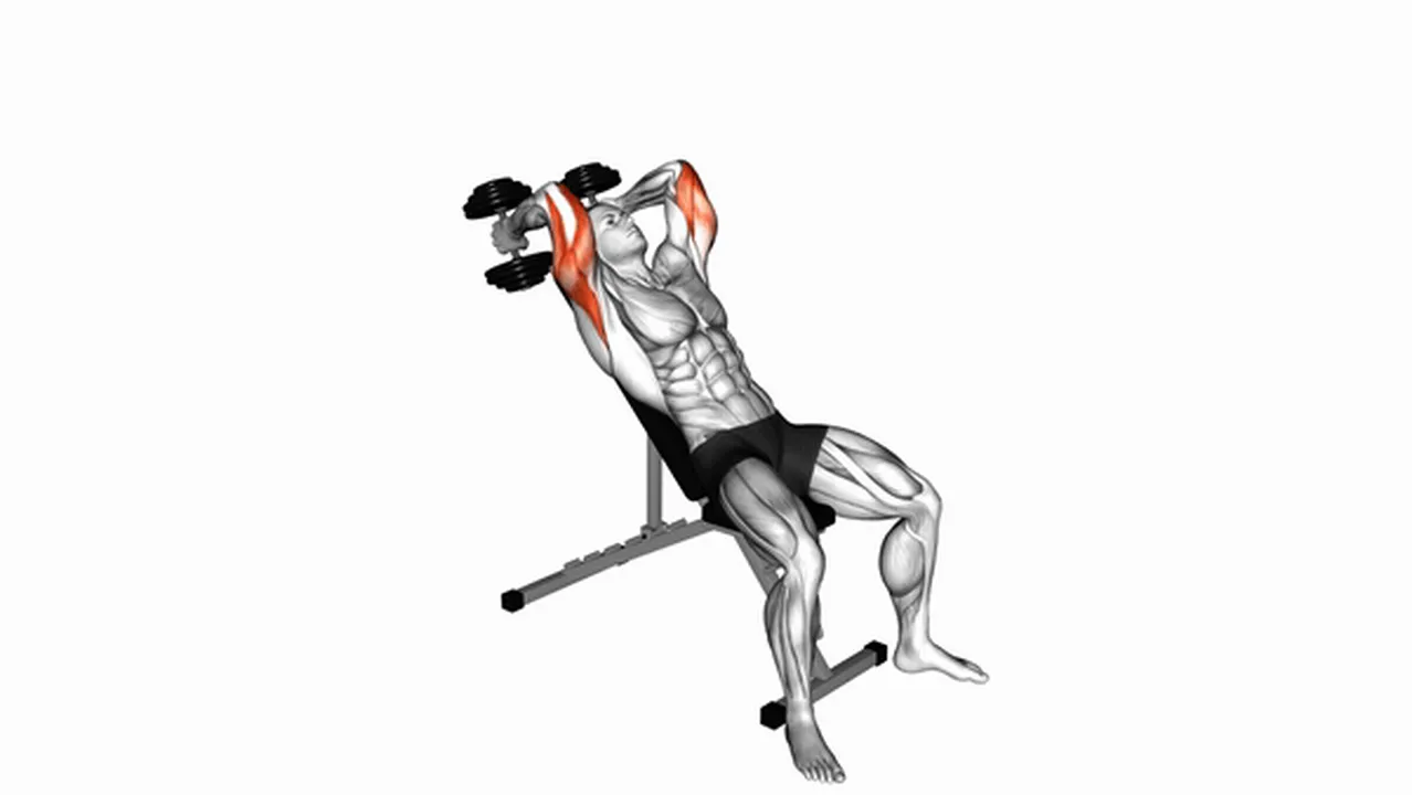 Common mistakes during dumbbell incline triceps extensions Image