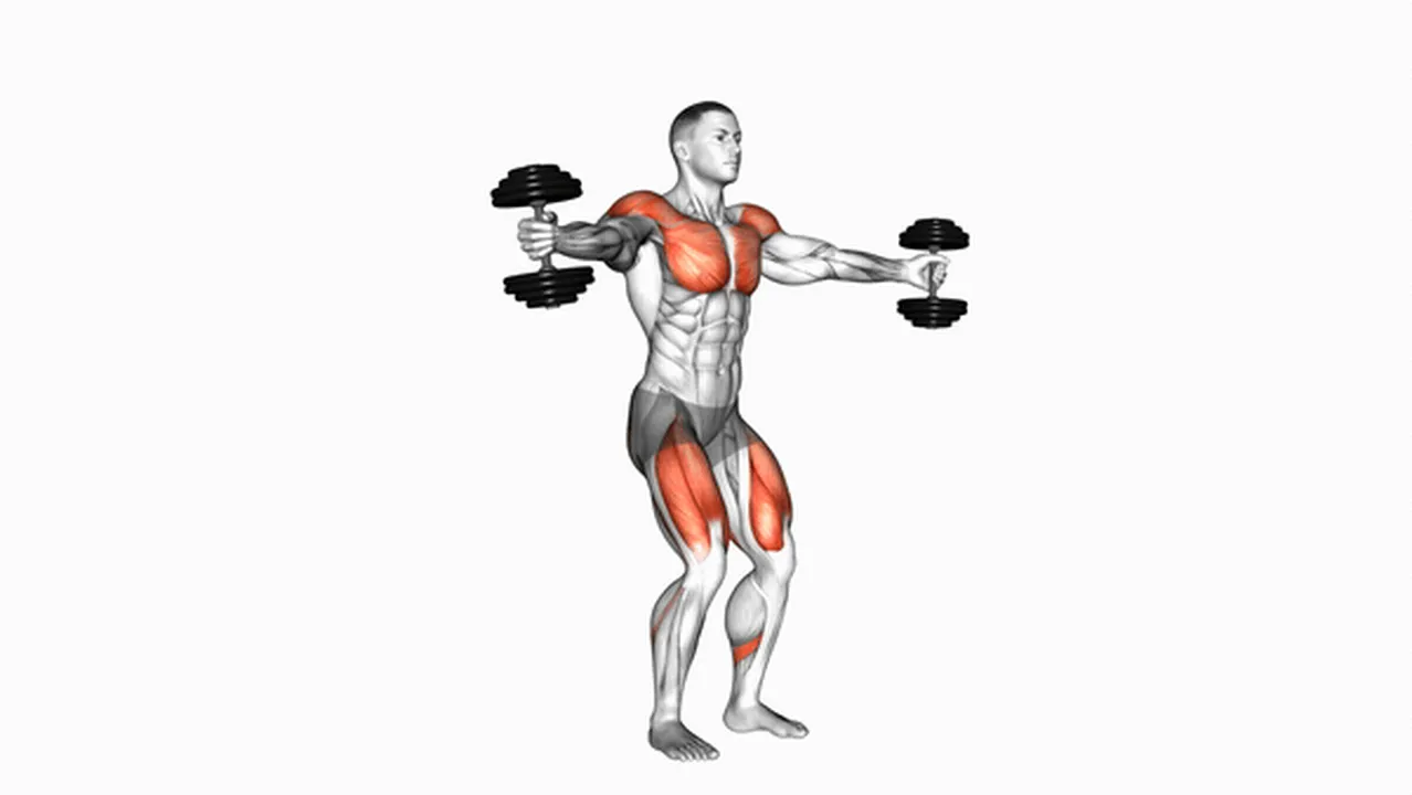 What are the benefits of the Dumbbell Iron Cross? Image