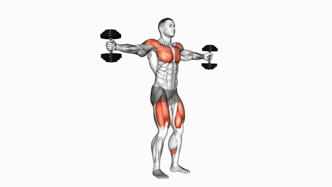 How to do the Dumbbell Iron Cross? Image