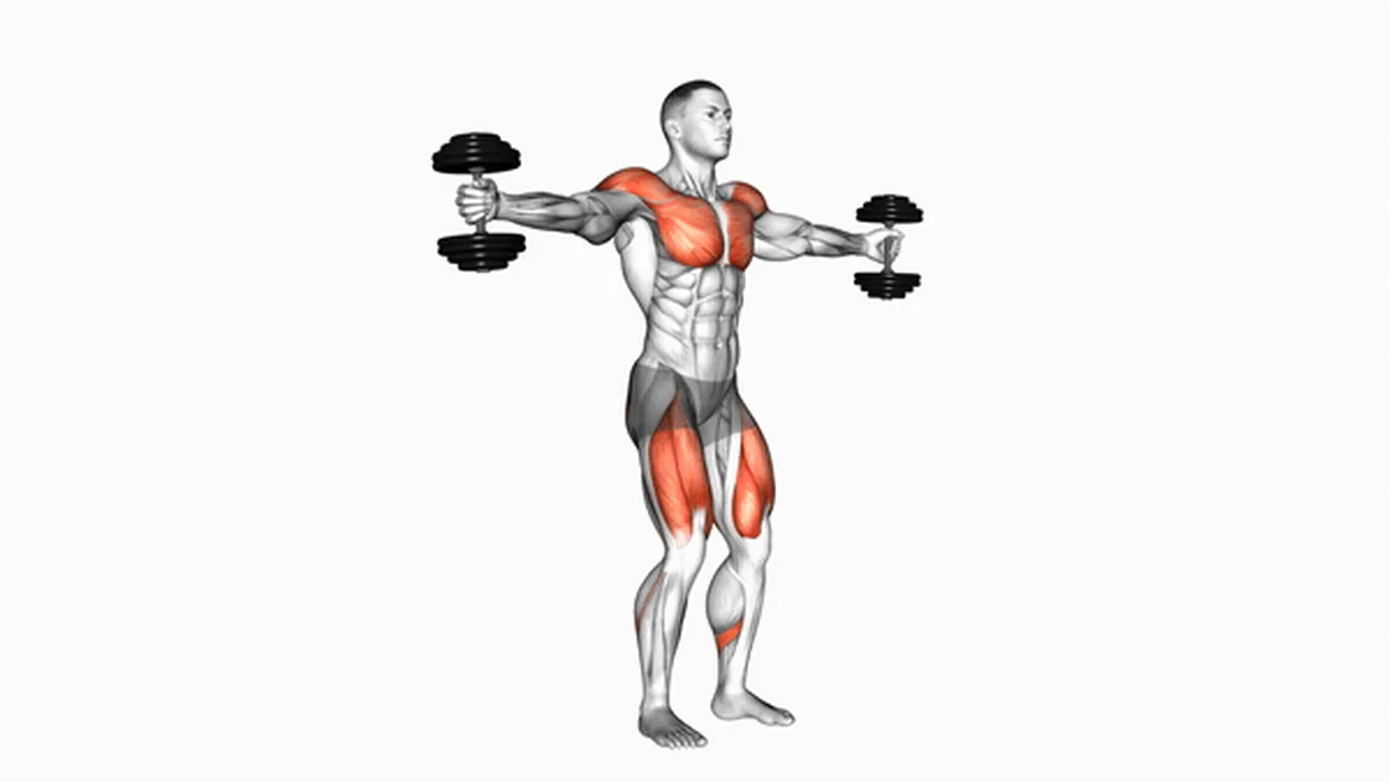 Common variations of the Dumbbell Iron Cross Image