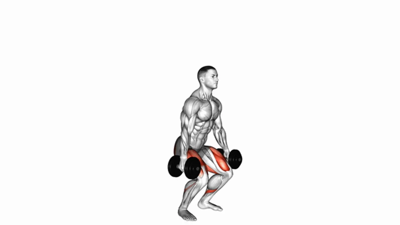 Dumbbell Jumping Squats