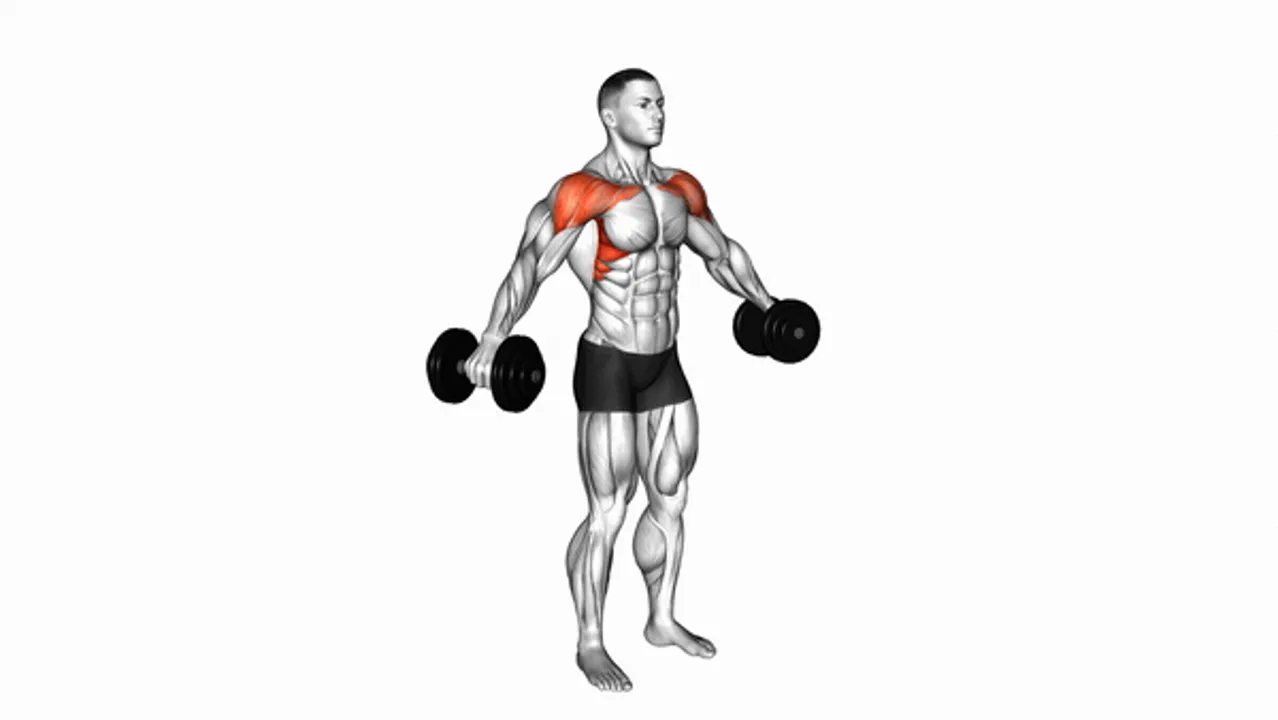 Dumbbell Lateral to Front Raise