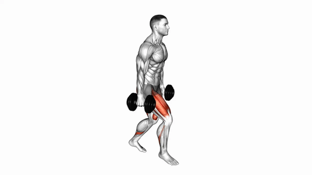 Common mistakes during dumbbell lunges Image