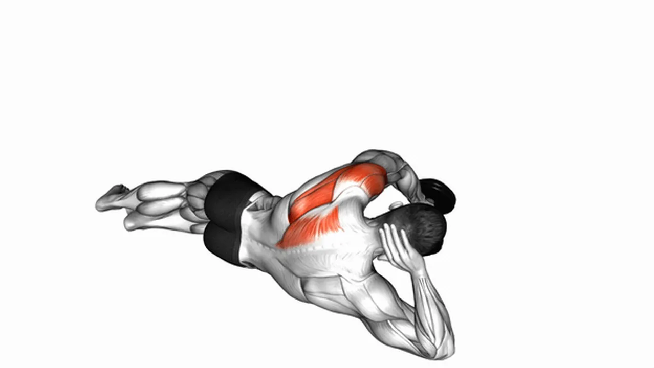 What are the benefits of Dumbbell Lying Floor Rear Delt Raise? Image