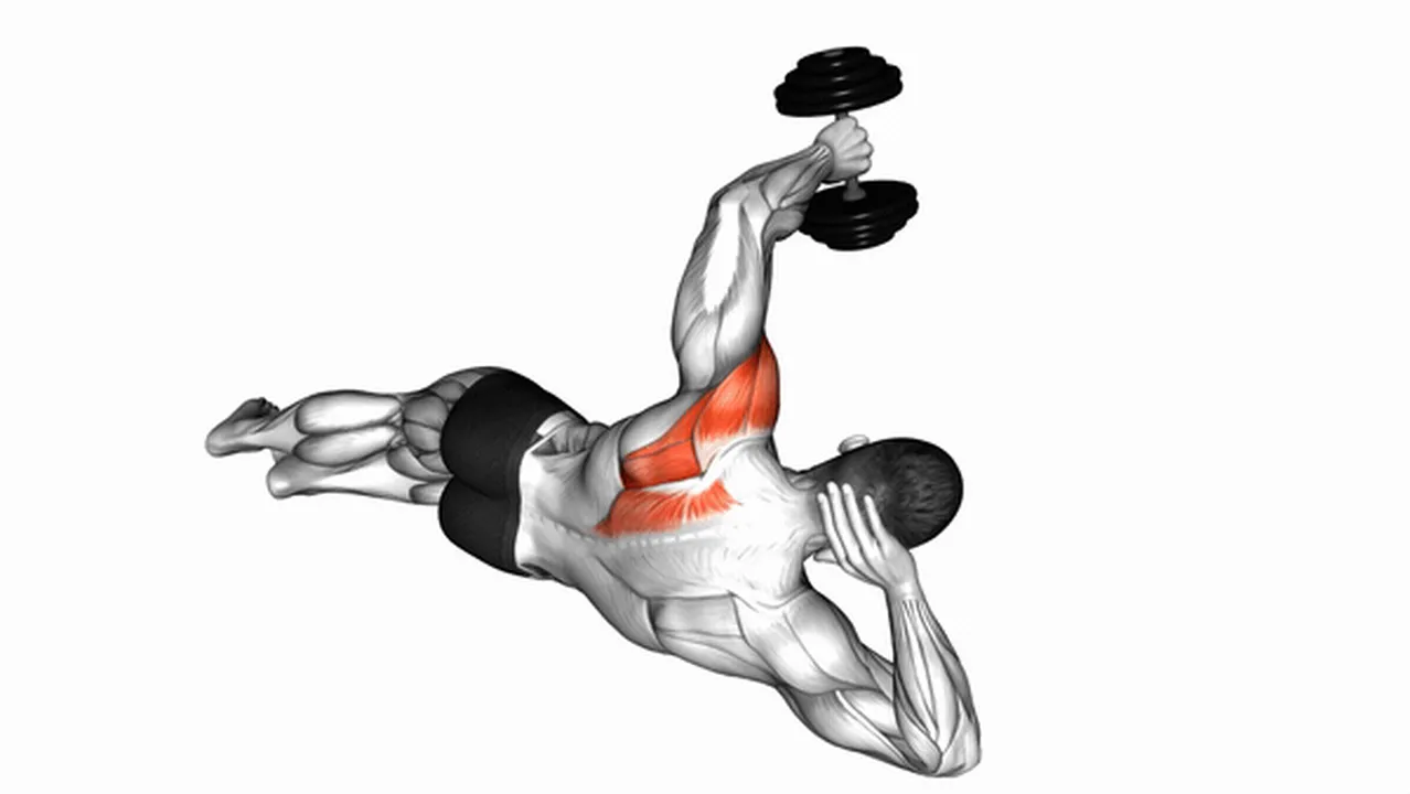 Common Dumbbell Lying Floor Rear Delt Raise variations Image